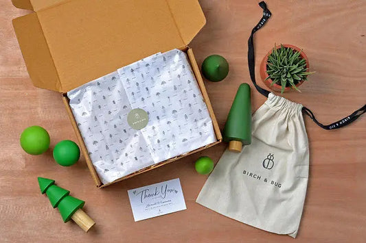 BIRCH EVERGREEN FOREST TREES – (3)