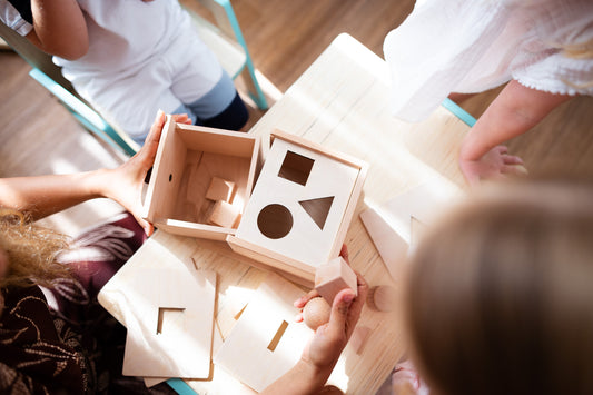 Montessori-inspired wooden toys for kids in Dubai supporting independent learning