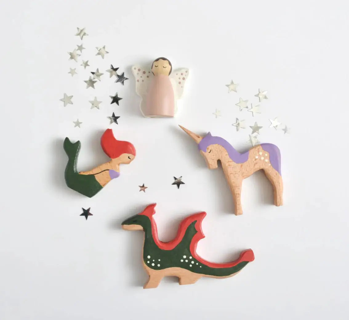 BIRCH MYSTICAL CREATURES SET OF 4 – (3)