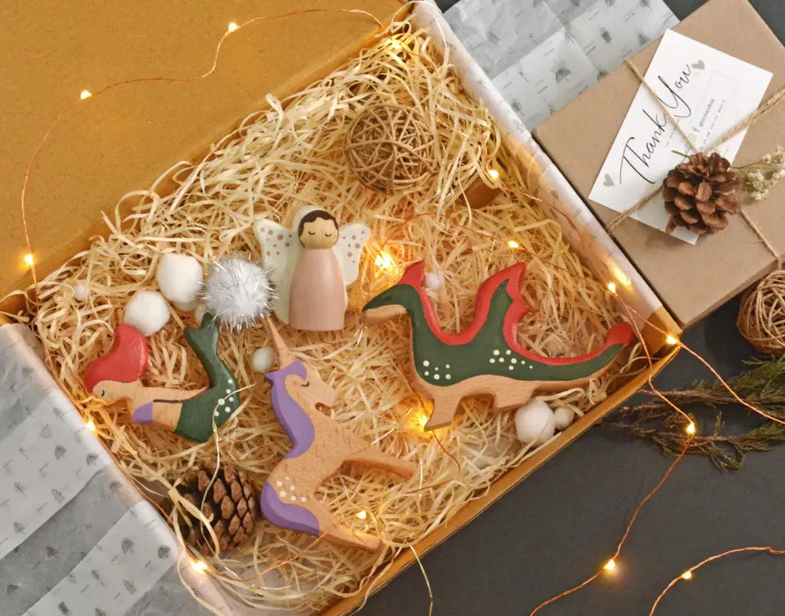 BIRCH MYSTICAL CREATURES SET OF 4 – (5)