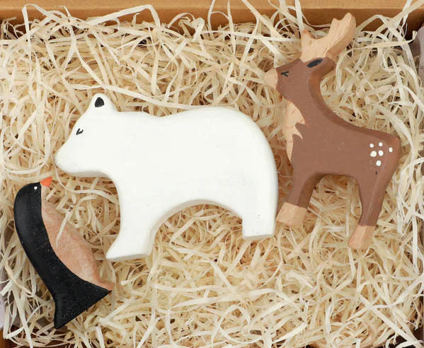 BIRCH POLAR ANIMALS SET OF 3 (1)