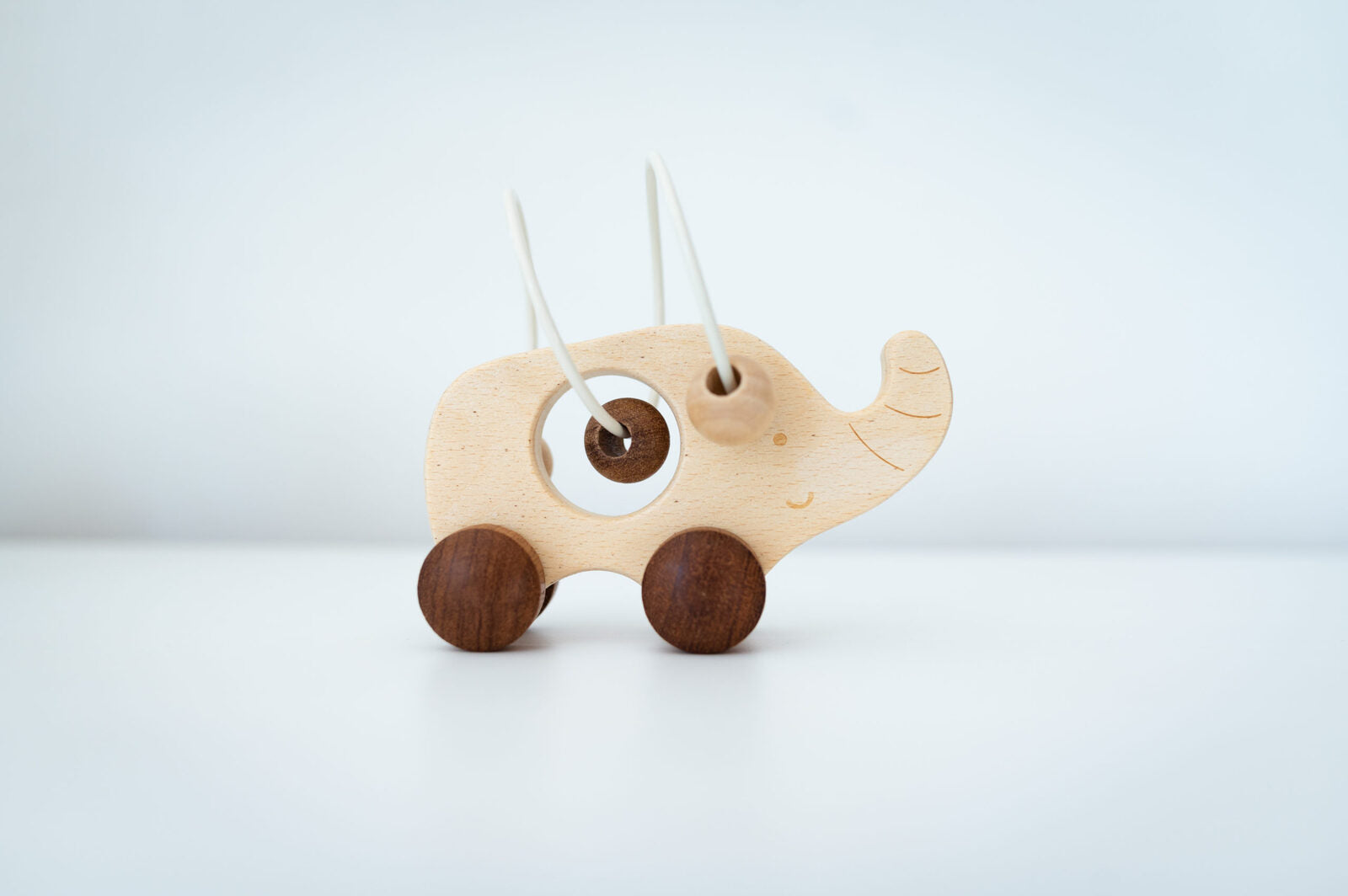Wooden Rattle Elephant1