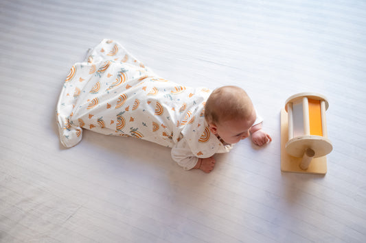 Half Birthday Play Bundle (6 Months+) | Wooden Sensory & Grasp Toys | Natural & Non-Toxic