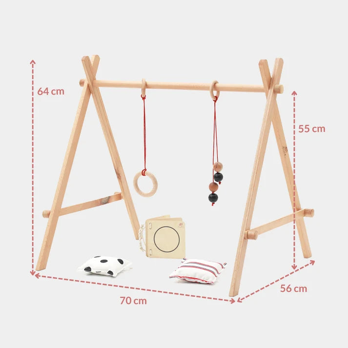BABY FLOOR GYM AND MOBILE