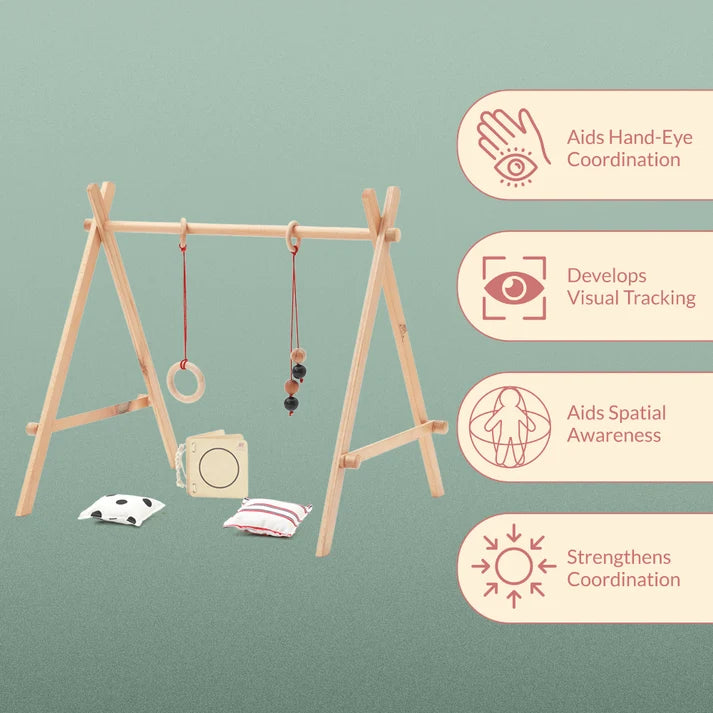 BABY FLOOR GYM AND MOBILE