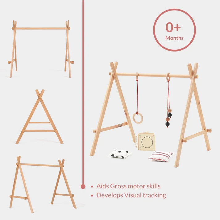 BABY FLOOR GYM AND MOBILE